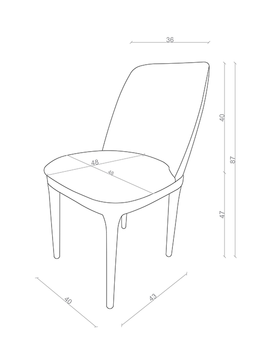 Alara Kolsuz Sandalye,