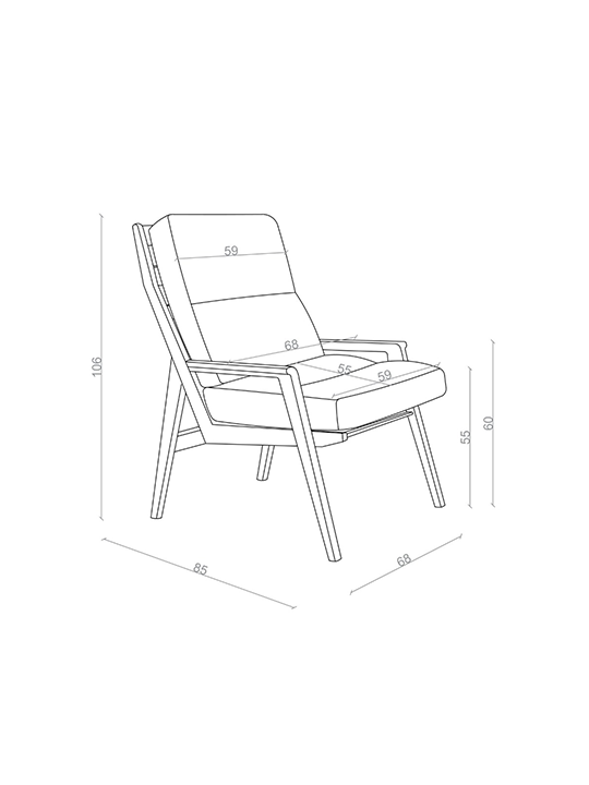 Pablo Benchli Dinlenme Koltuğu